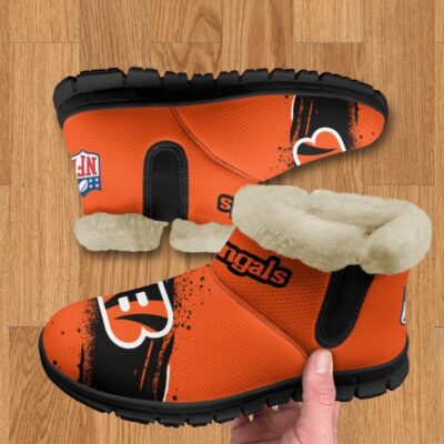Cincinnati Bengals Comfy Winter Snow Boots SBA1119