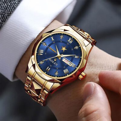 Dallas Cowboys x Rolex Alloy Luxury Quartz Watch 2 Dallas Cowboys x Rolex Alloy Luxury Quartz Watch 2