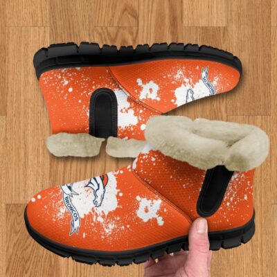 Denver Broncos Comfy Winter Snow Boots SBA1021