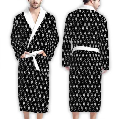 Dior Fashion Pattern Luxury Bathrobe