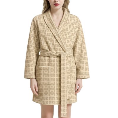 Givenchy 4G Monogram Luxury Bathrobe Limited Collection For Winter