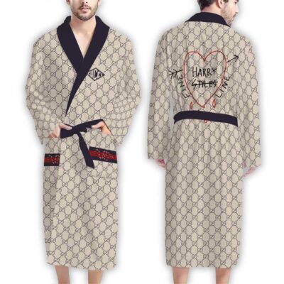 Gucci Harry Styles Snake Pattern Luxury Bathrobe