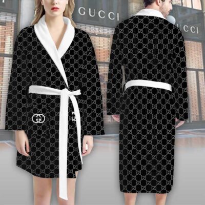 Gucci Pattern Luxury Bathrobe 2