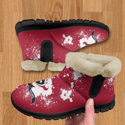 Houston Texans Comfy Winter Snow Boots SBA1022