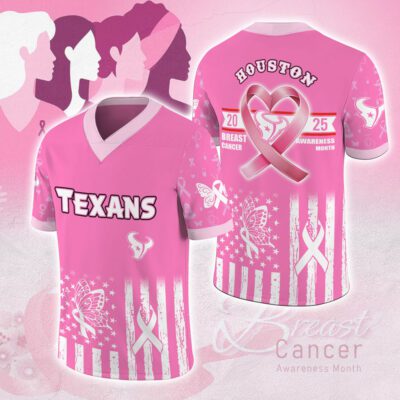Houston Texans x Breast Cancer Awareness 2025 Football Jersey