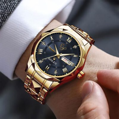 Houston Texans x Rolex Alloy Luxury Quartz Watch 2 Houston Texans x Rolex Alloy Luxury Quartz Watch 2