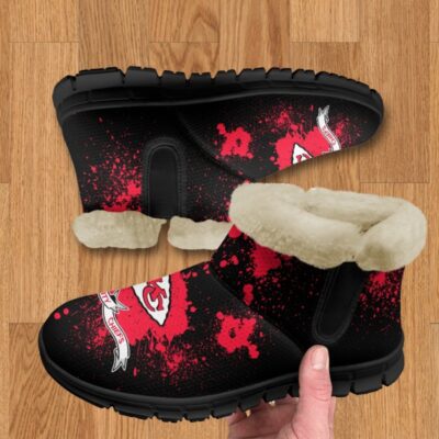 Kansas City Chiefs Comfy Winter Snow Boots SBA1070