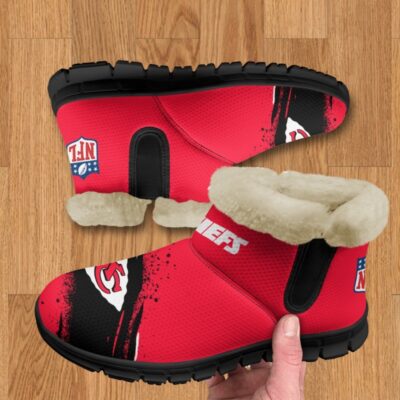 Kansas City Chiefs Comfy Winter Snow Boots SBA1121