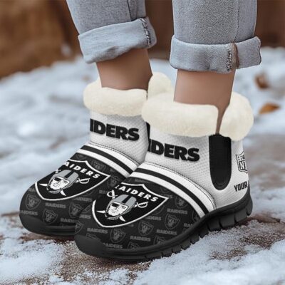 Las Vegas Raiders Comfy Winter Snow Boots SBA1050