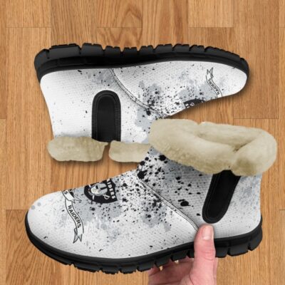 Las Vegas Raiders Comfy Winter Snow Boots SBA1058