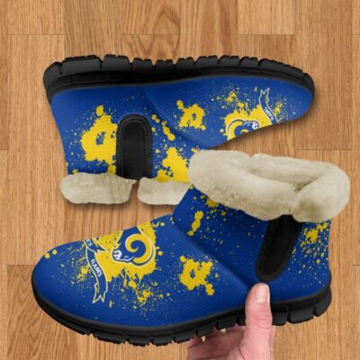 Los Angeles Rams Comfy Winter Snow Boots SBA1041