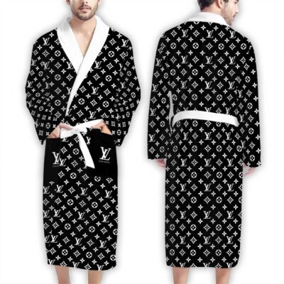 Louis Vuitton Pattern Luxury Bathrobe