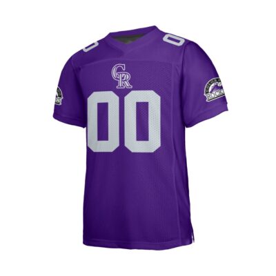 MLB Colorado Rockies Special Limited Edition Football Jersey
