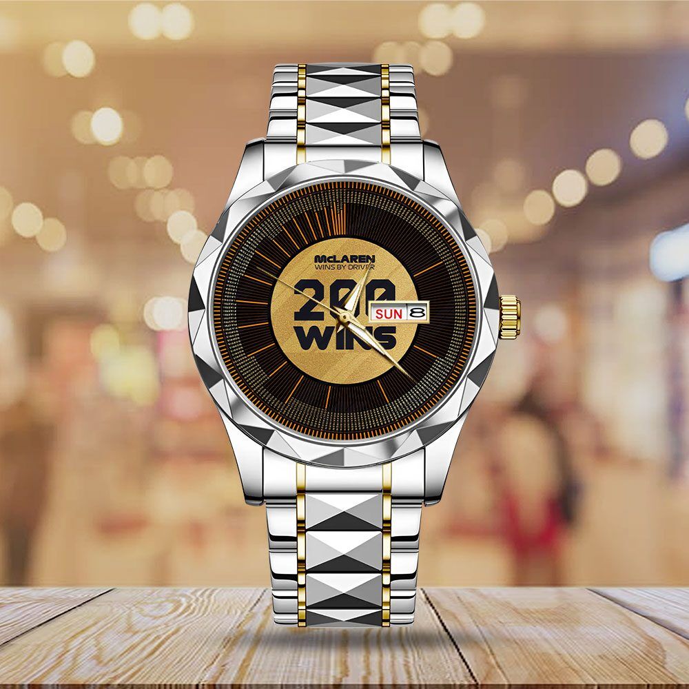 McLaren-Formula-1-Team-200-WINS-Alloy-Luxury-Quartz-Watch-1 McLaren Formula 1 Team 200 WINS Alloy Luxury Quartz Watch 1