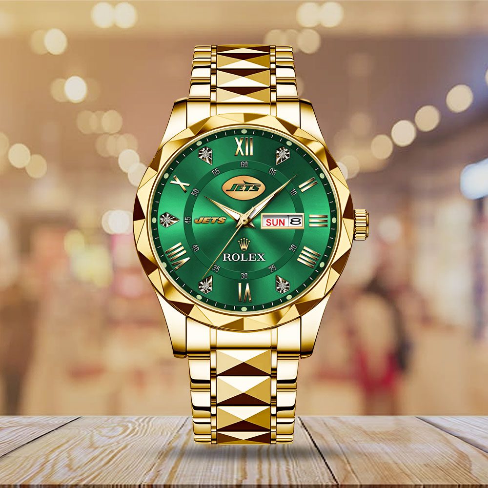 New-York-Jets-x-Rolex-Alloy-Luxury-Quartz-Watch-1 New York Jets x Rolex Alloy Luxury Quartz Watch 1