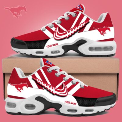 SMU Mustangs Personalized Air Max Plus Sneakers