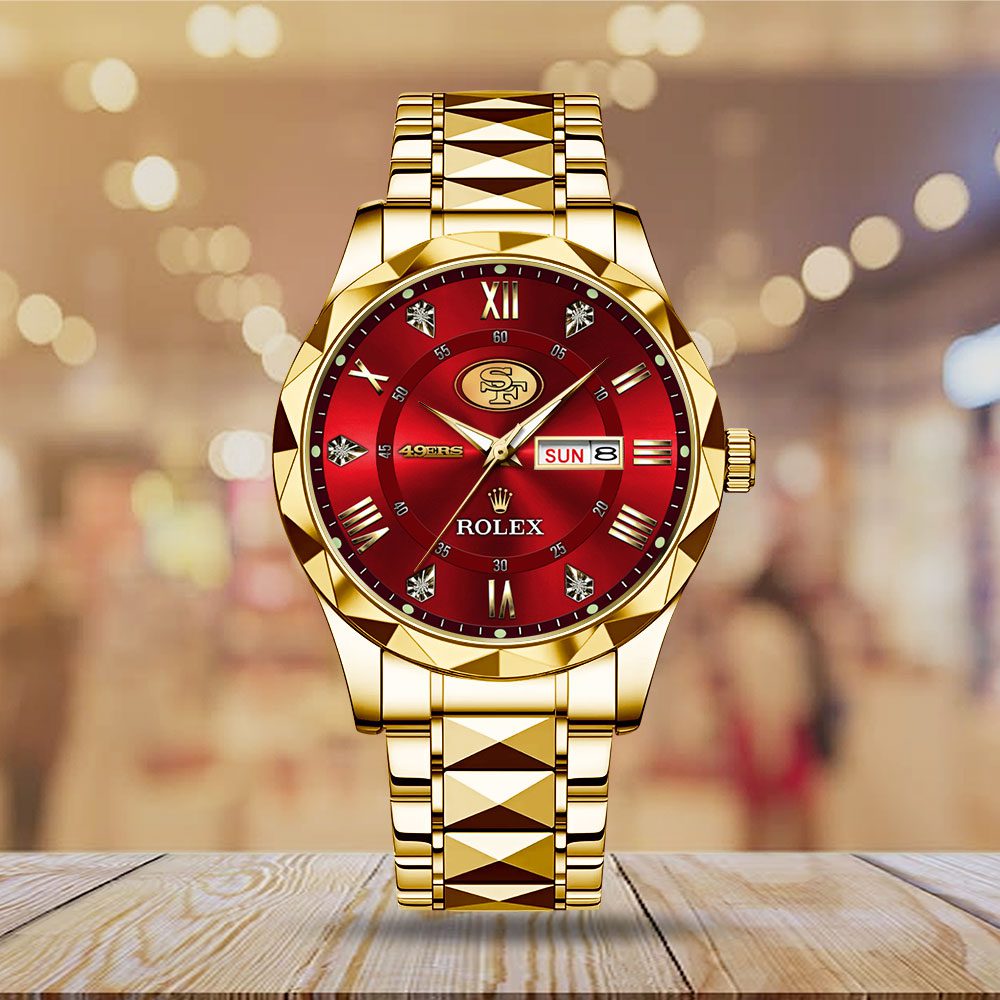 San-Francisco-49ers-x-Rolex-Alloy-Luxury-Quartz-Watch-1 San Francisco 49ers x Rolex Alloy Luxury Quartz Watch 1