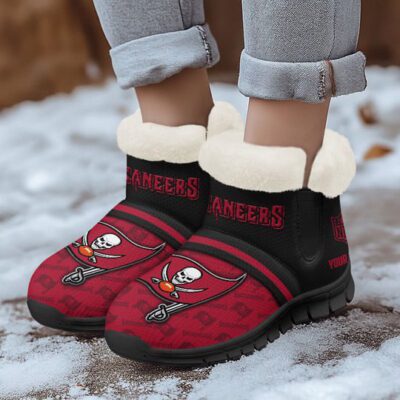 Tampa Bay Buccaneers Comfy Winter Snow Boots SBA1087