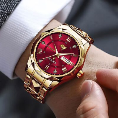 Tampa Bay Buccaneers x Rolex Alloy Luxury Quartz Watch 2 Tampa Bay Buccaneers x Rolex Alloy Luxury Quartz Watch 2