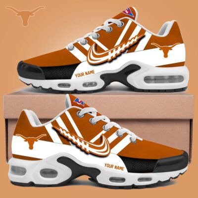 Texas Longhorns Personalized Air Max Plus Sneakers