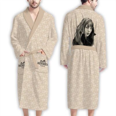 Hermes Pattern Jane Birkin Luxury Bathrobe