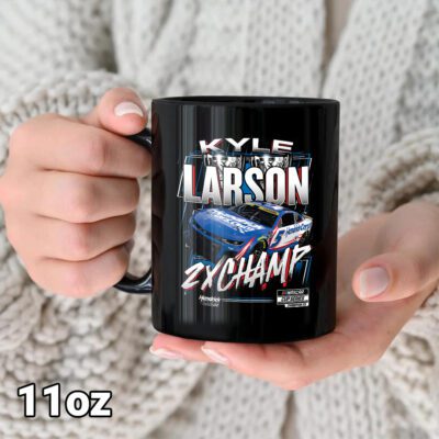 Kyle Larson 2025 NASCAR Cup Series Champion Ceramic Mug 2 2