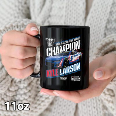 Kyle Larson 2025 NASCAR Cup Series Champion Ceramic Mug 2 5