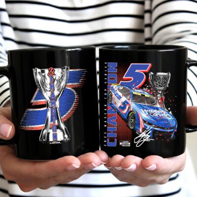 Kyle Larson 2025 NASCAR Cup Series Champion Ceramic Mug