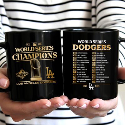 Los Angeles Dodgers World Series 2025 Ceramic Mug