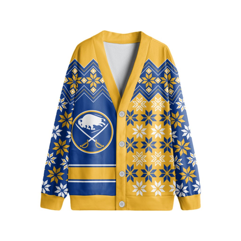 NHL-Buffalo-Sabres-Special-Ugly-Christmas-Cardigan NHL Buffalo Sabres Special Ugly Christmas Cardigan