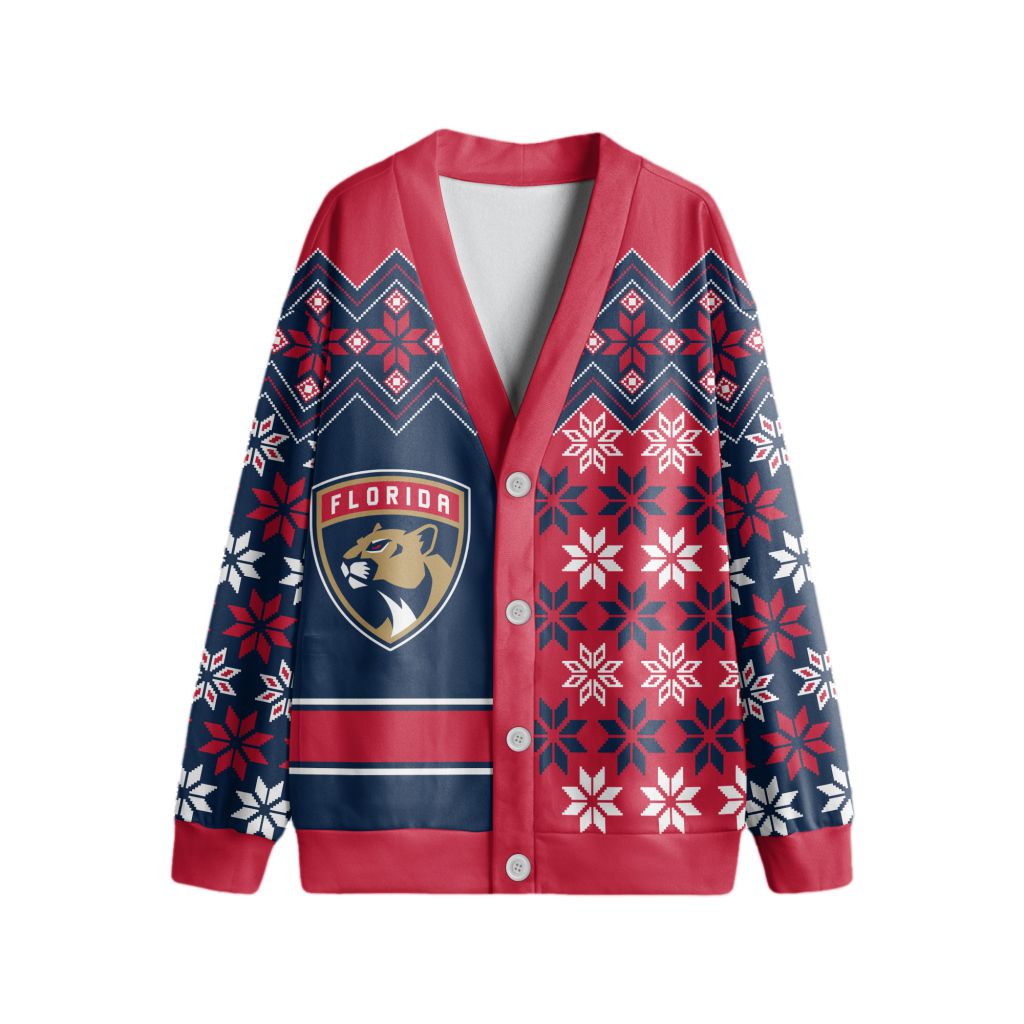 NHL-Florida-Panthers-Special-Ugly-Christmas-Cardigan NHL Florida Panthers Special Ugly Christmas Cardigan