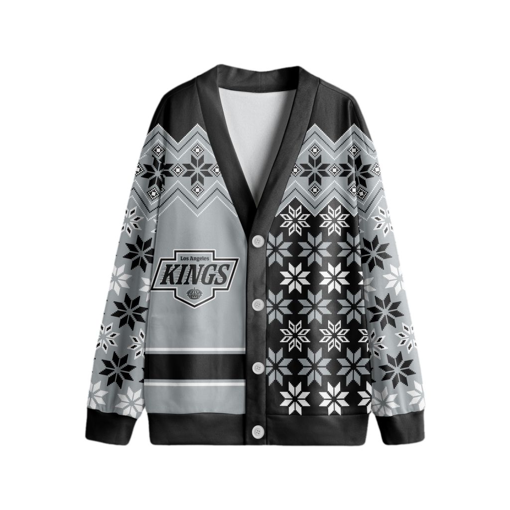 NHL-Los-Angeles-Kings-Special-Ugly-Christmas-Cardigan NHL Los Angeles Kings Special Ugly Christmas Cardigan
