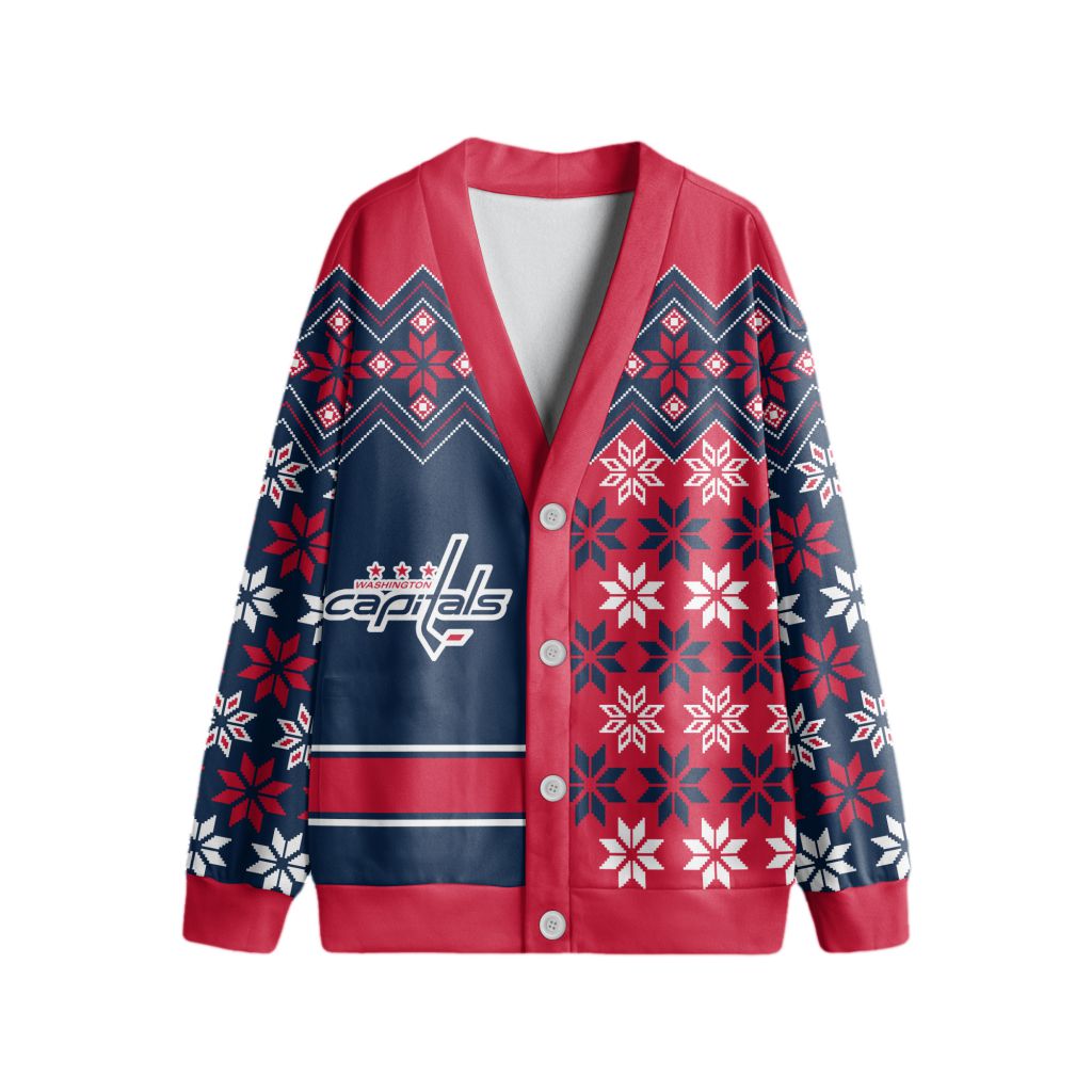 NHL-Washington-Capitals-Special-Ugly-Christmas-Cardigan NHL Washington Capitals Special Ugly Christmas Cardigan
