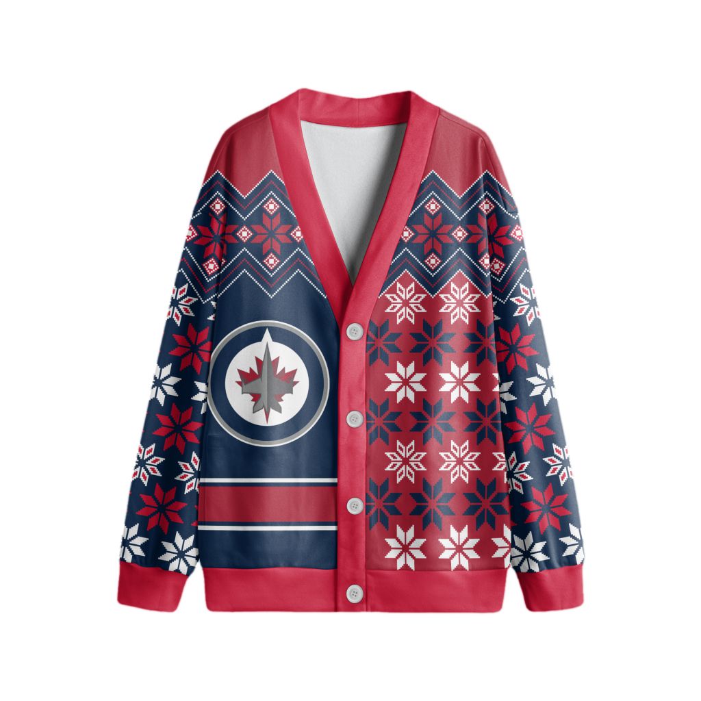 NHL-Winnipeg-Jets-Special-Ugly-Christmas-Cardigan NHL Winnipeg Jets Special Ugly Christmas Cardigan