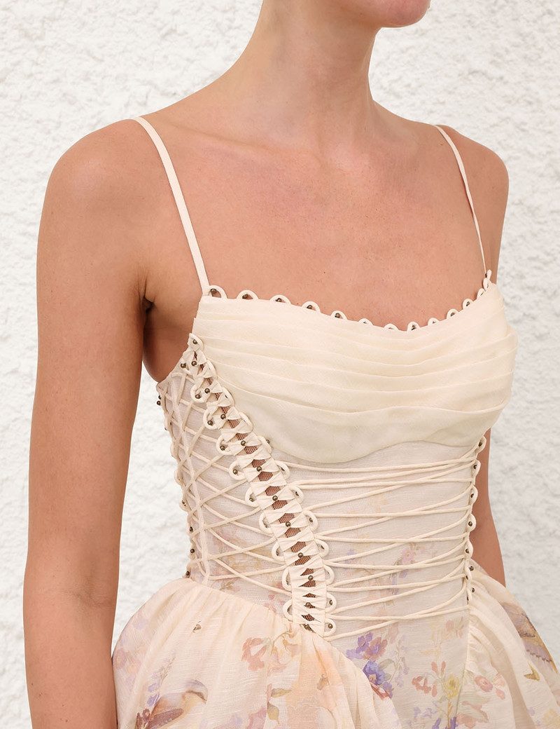 Zimmermann-Alchemy-Beaded-Mini-Dress-Cream-Multi-Floral-4 Zimmermann Alchemy Beaded Mini Dress Cream Multi Floral 4