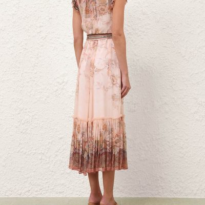 Zimmermann Alchemy Flutter Dress - Pink Paisley 3 Zimmermann Alchemy Flutter Dress Pink Paisley 3