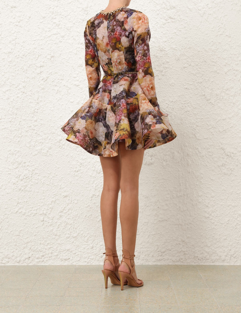 Zimmermann-Alchemy-Peplum-Mini-Dress-Rosette-3 Zimmermann Alchemy Peplum Mini Dress Rosette 3