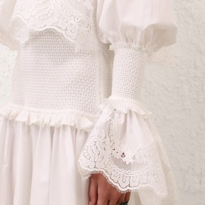 Zimmermann Alchemy Poplin Maxi Dress - Ivory 4 Zimmermann Alchemy Poplin Maxi Dress Ivory 4