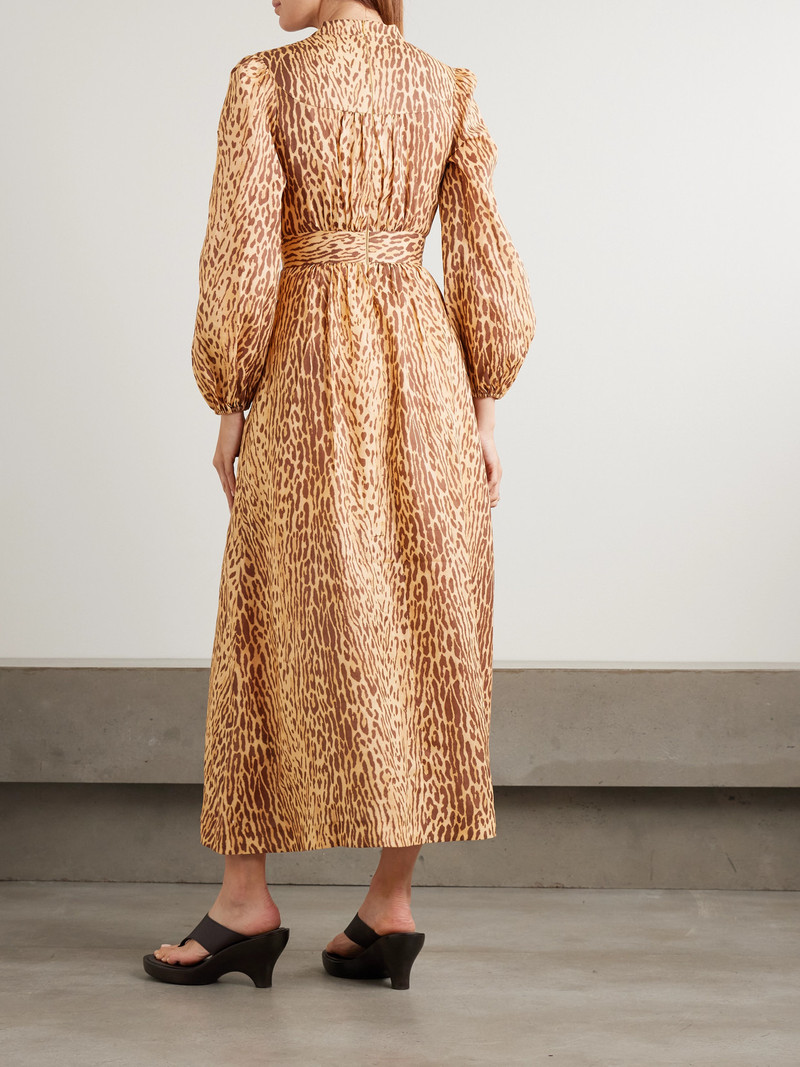 Zimmermann-Cascadian-Leopard-Print-Linen-Maxi-Dress-Animal-Print-2 Zimmermann Cascadian Leopard Print Linen Maxi Dress Animal Print 2
