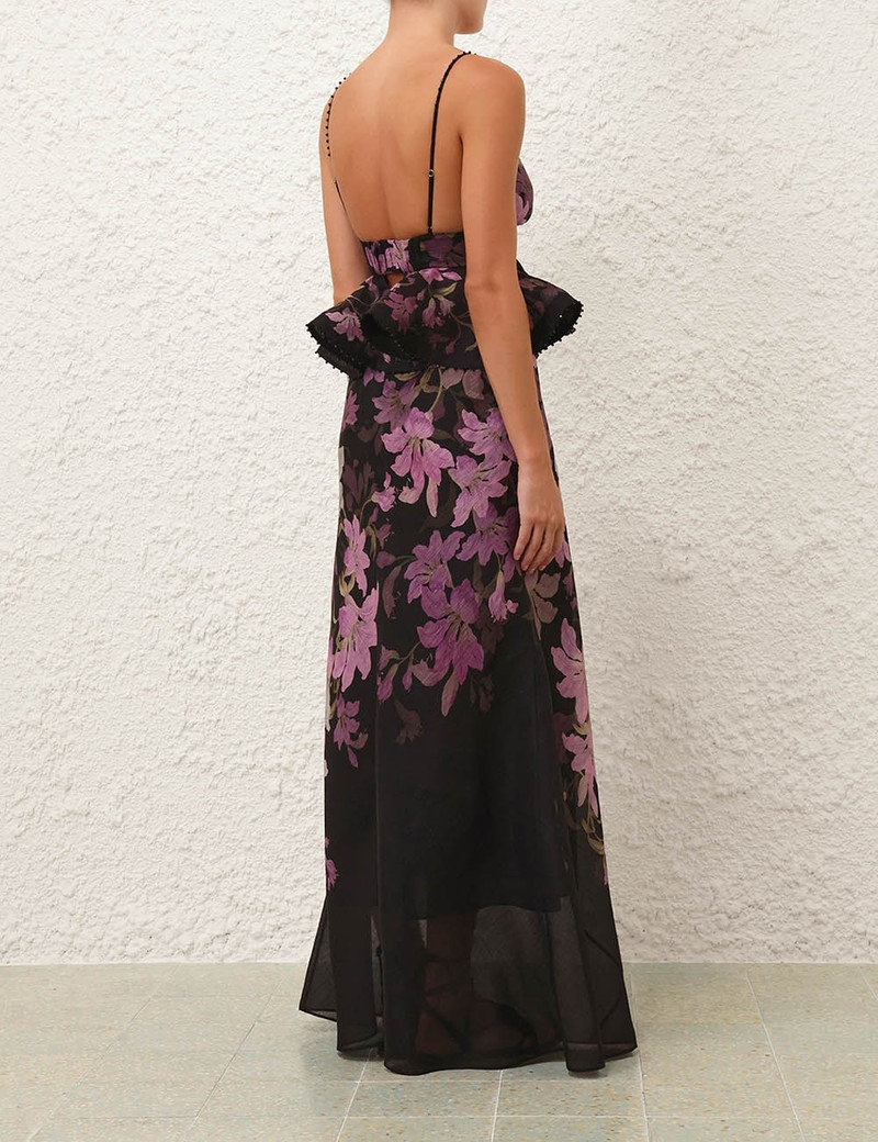 Zimmermann-Dawning-Ruffle-Slip-Dress-Black-Lily-3 Zimmermann Dawning Ruffle Slip Dress Black Lily 3
