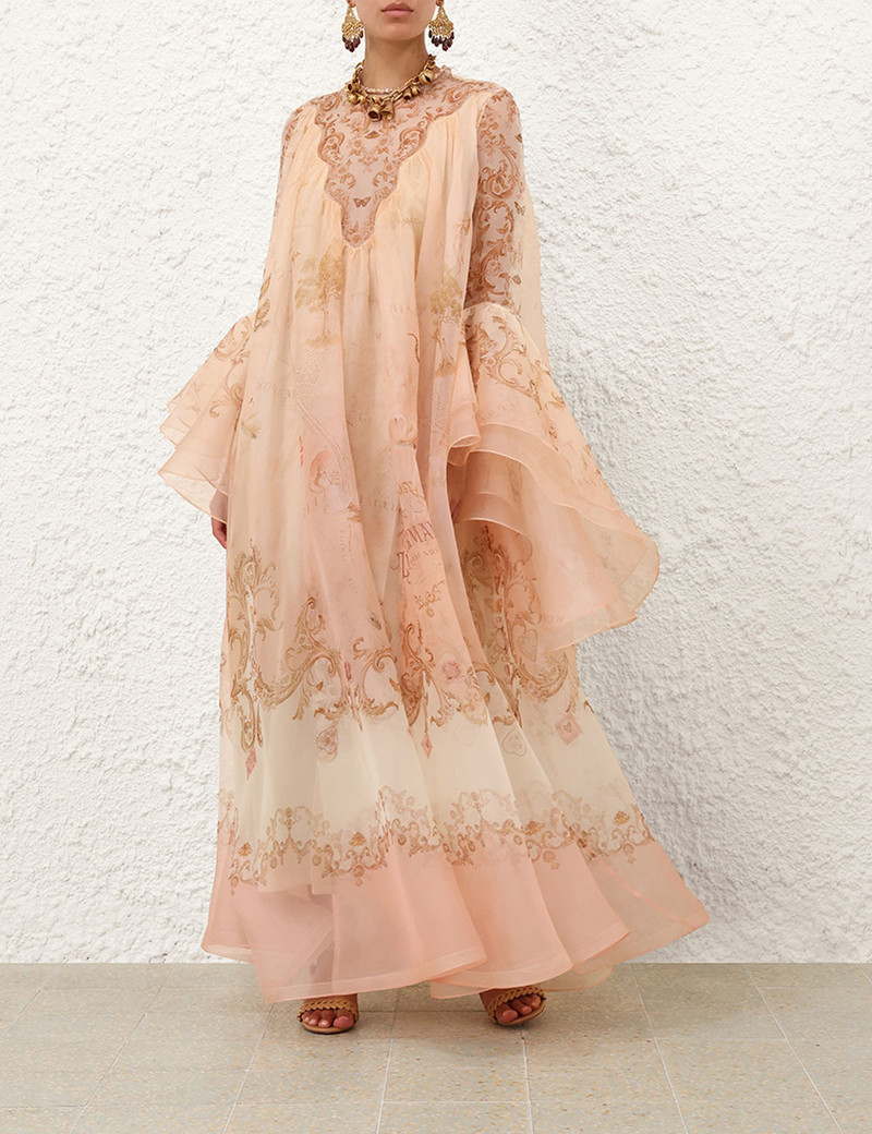 Zimmermann-Hypnotic-Maxi-Dress-Map-Print-1 Zimmermann Hypnotic Maxi Dress Map Print 1