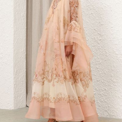 Zimmermann Hypnotic Maxi Dress - Map Print 2 Zimmermann Hypnotic Maxi Dress Map Print 2