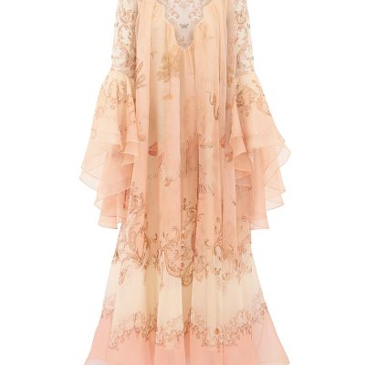 Zimmermann Hypnotic Maxi Dress - Map Print