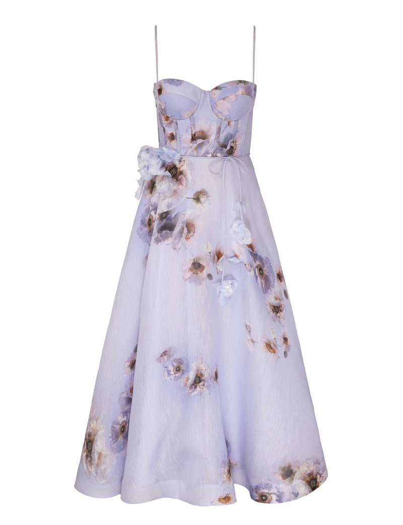 Zimmermann-Hypnotic-Picnic-Dress-Lilac-Poppy Zimmermann Hypnotic Picnic Dress - Lilac Poppy