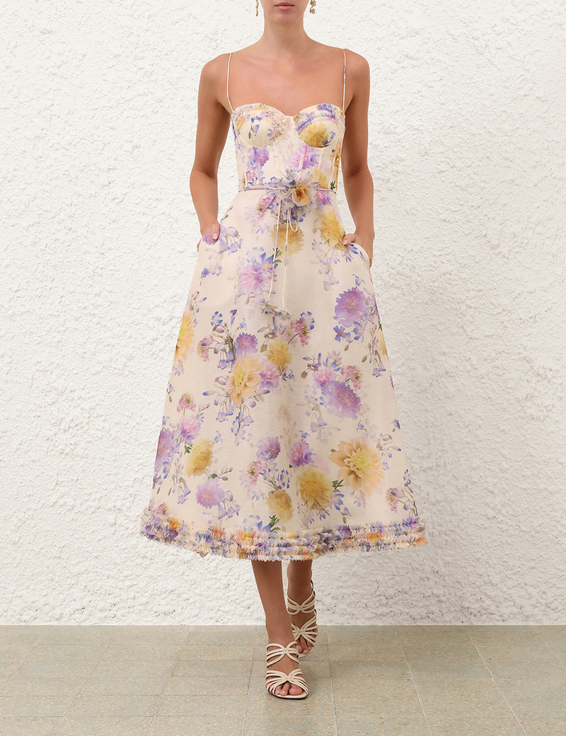 Zimmermann-Luna-Ruffle-Midi-Dress-Cream-Dahlia-1 Zimmermann Luna Ruffle Midi Dress Cream Dahlia 1