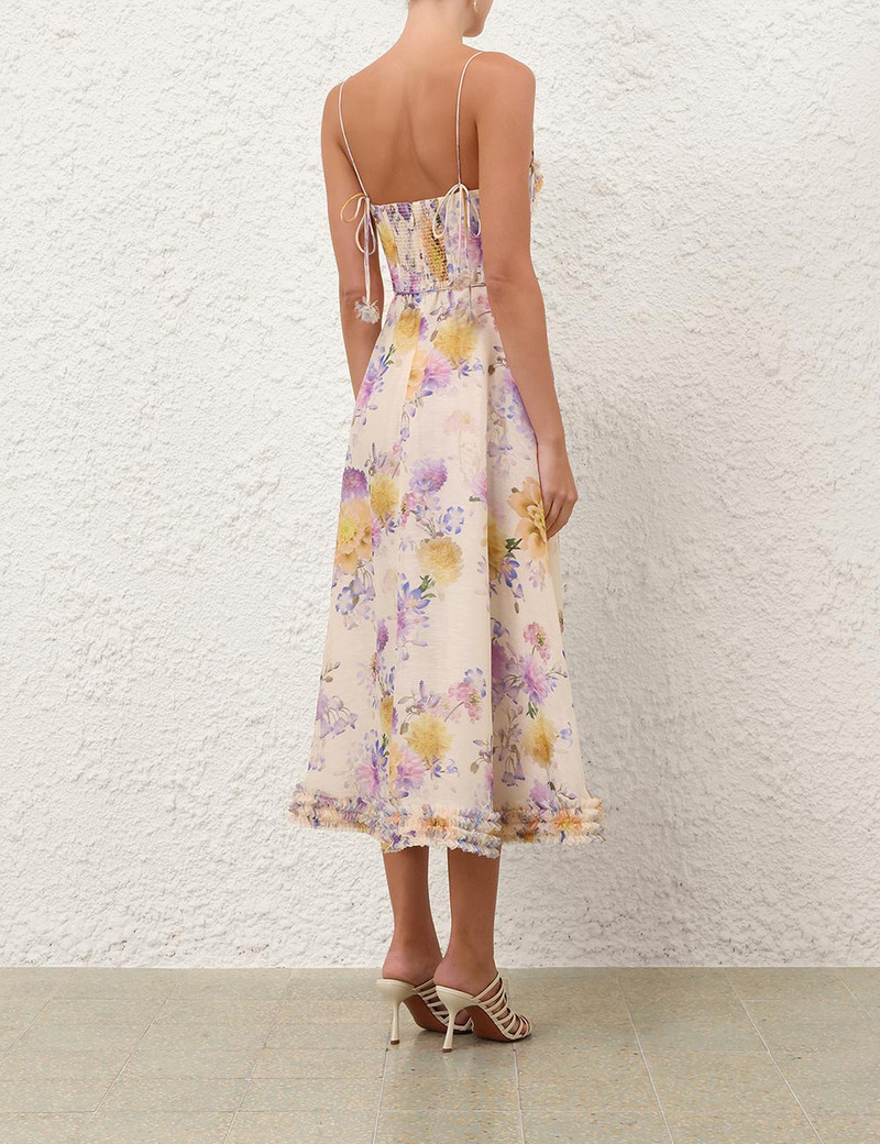 Zimmermann-Luna-Ruffle-Midi-Dress-Cream-Dahlia-3 Zimmermann Luna Ruffle Midi Dress Cream Dahlia 3