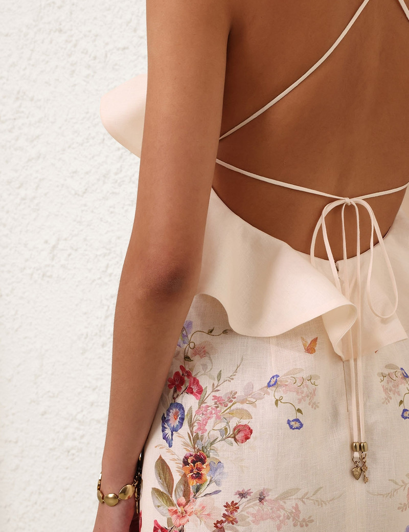 Zimmermann-Patience-Frill-Midi-Dress-Vanilla-Floral-4 Zimmermann Patience Frill Midi Dress Vanilla Floral 4