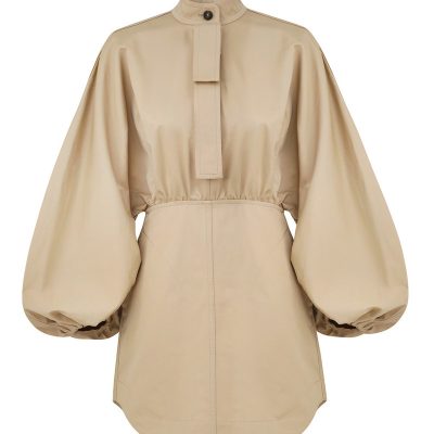Zimmermann Rebellion Drawn Mini Dress - Beige