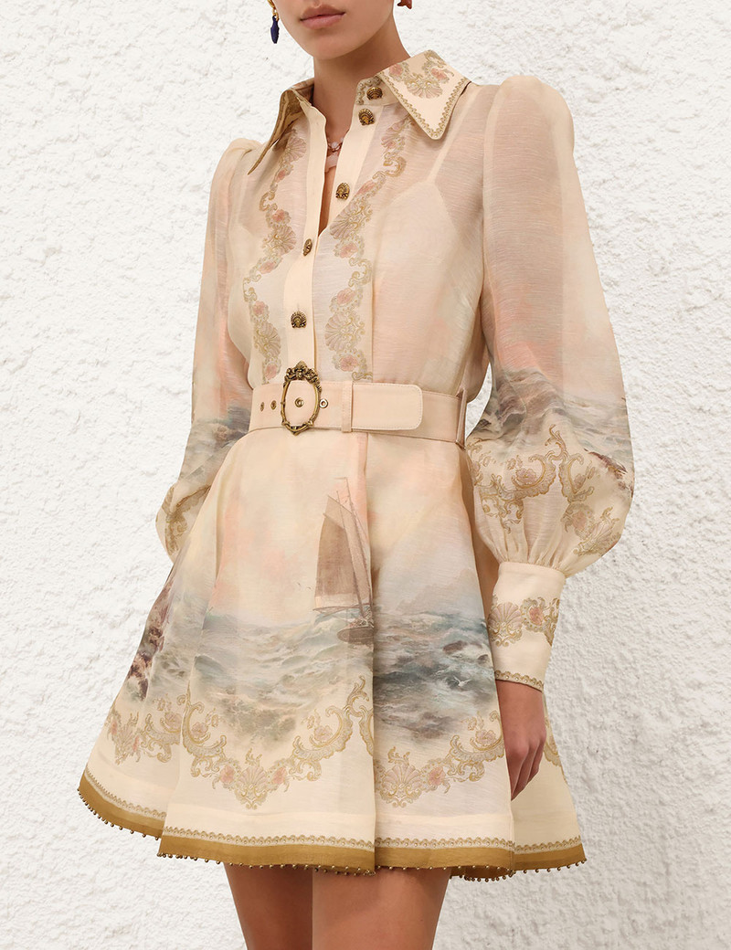 Zimmermann-Rebellion-Marine-Mini-Dress-Sunset-1 Zimmermann Rebellion Marine Mini Dress Sunset 1