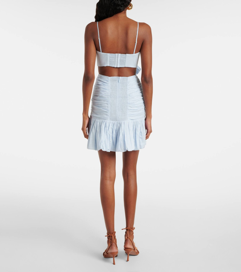 Zimmermann-Rhiannon-Bow-Detail-Cotton-Minidress-Mint-2 Zimmermann Rhiannon Bow Detail Cotton Minidress Mint 2